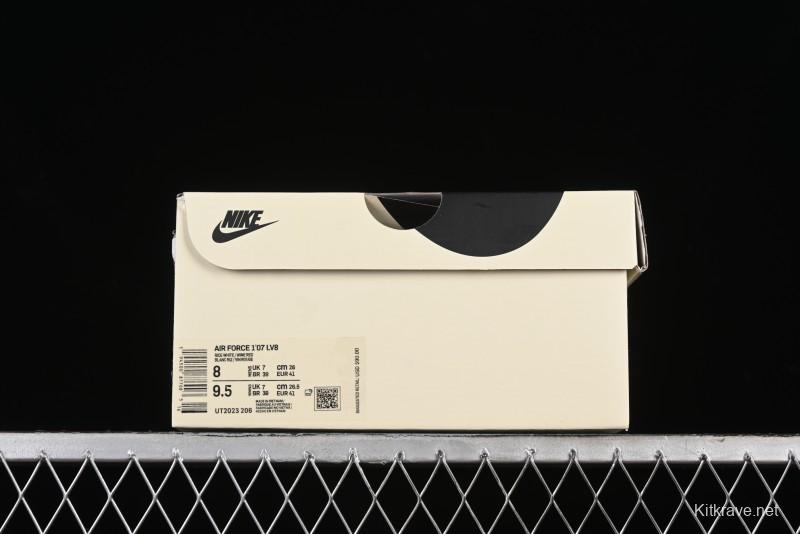 Nike Undefeated Air Force 1'07 Low Casual Sneakers with Custom Leather and Reflective Details - UT2023-206