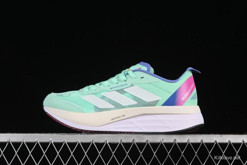 Adidas Adizero Boston 11 M Running Shoes with Lightstrike Technology - HQ3696