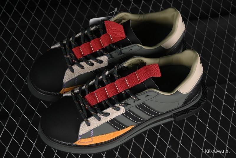 Adidas Originals Campus Mfx Reboot Low-Top Casual Shoes with Die-Cut Design and Anti-Slip Sole - GX1360