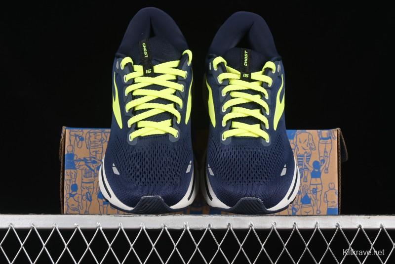 Brooks Ghost 15 Low-Cut Breathable Cushioned Support Running Shoes - 1103931D429