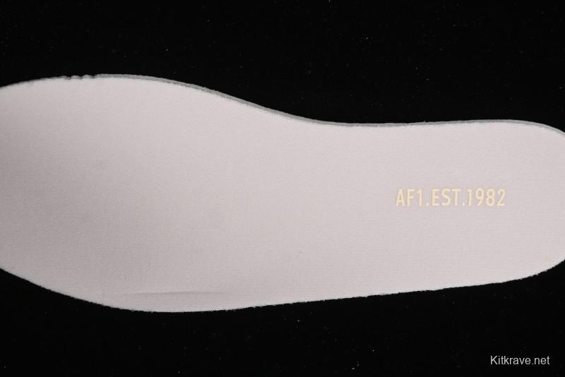 Nike Air Force 1 PLT AF ORM Triple White Low Top Casual Sneakers - DJ9946-108