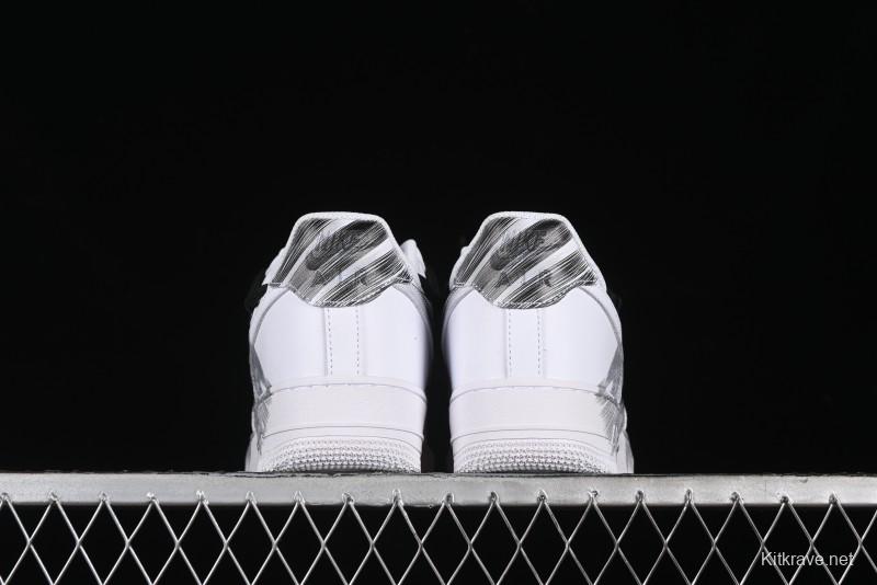 Nike Air Force 1 '07 Low Storm Graffiti Low-Top Casual Sneakers - DD2024-010