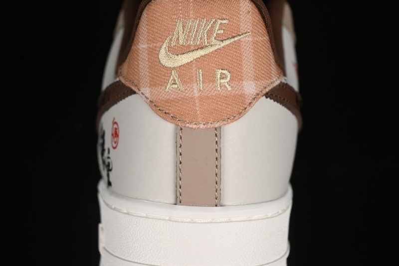 Nike Air Force 1 '07 Low Sun Black Myth Wukong Painting Leisure Sneakers - FV3202-122