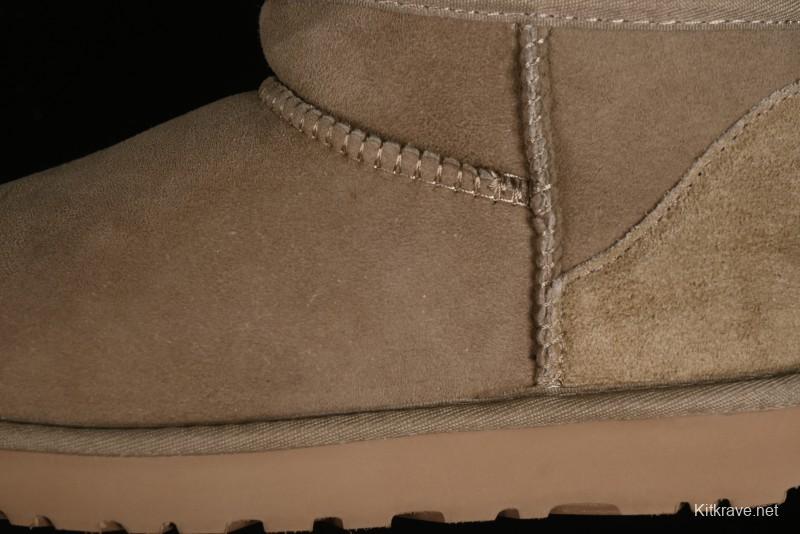 UGG Classic Ultra Mini Short Boots with Genuine Australian Sheepskin and TREADLITE Outsole - 1116109