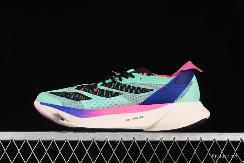 Adidas Adizero Adios Lightweight Breathable Low-Top Running Shoes - GW4249