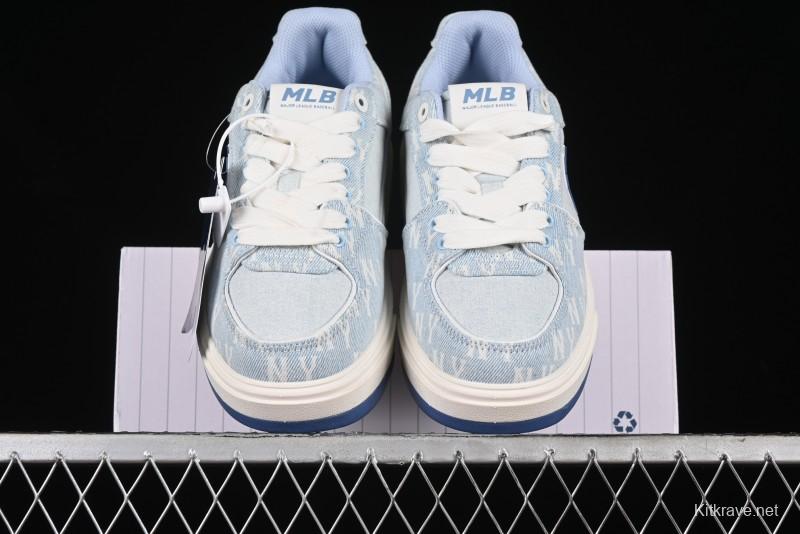 New York Yankees MLB Bigball Chunky Embo Monogram Platform Sandals - 3ASXCDC4N50SBS