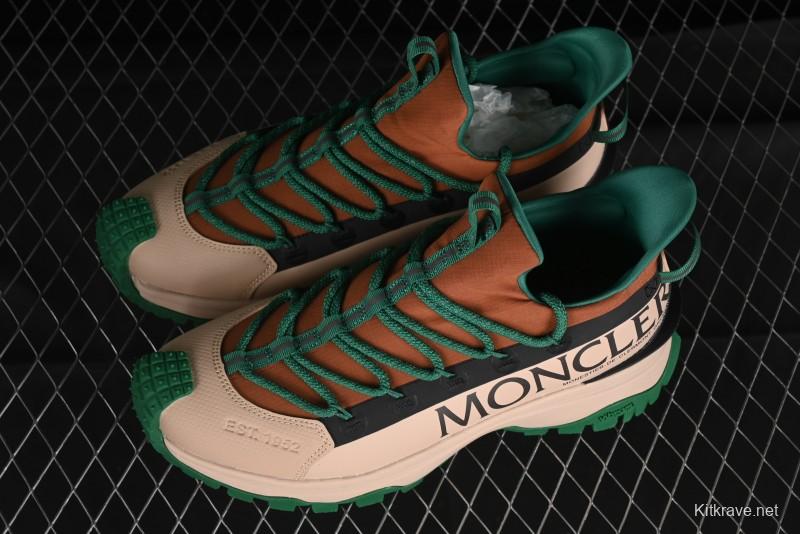 Moncler Trailgrip GTX Hiking Shoes with Cordura Nylon Gore-Tex Waterproof and Vibram Outsole - M00240M3457