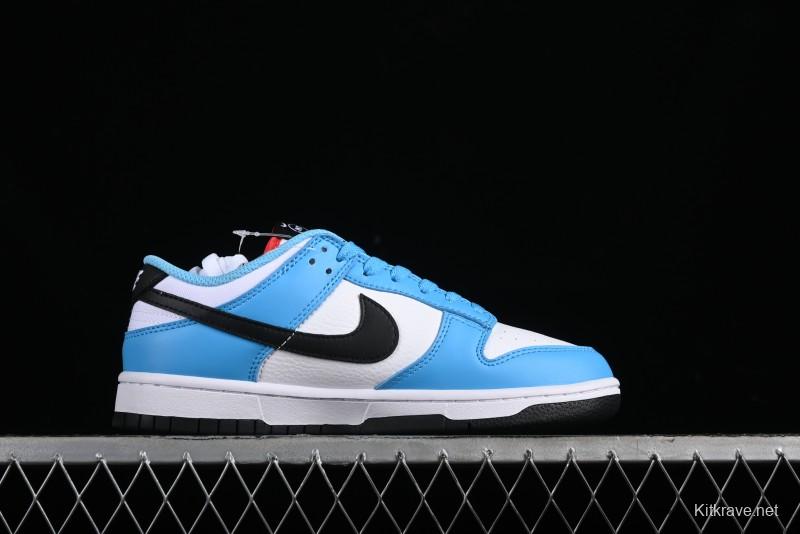 Nike Dunk Low Next Nature "N7" SB Casual Skate Shoes with Vibrant Color Blocking - HJ9088-488