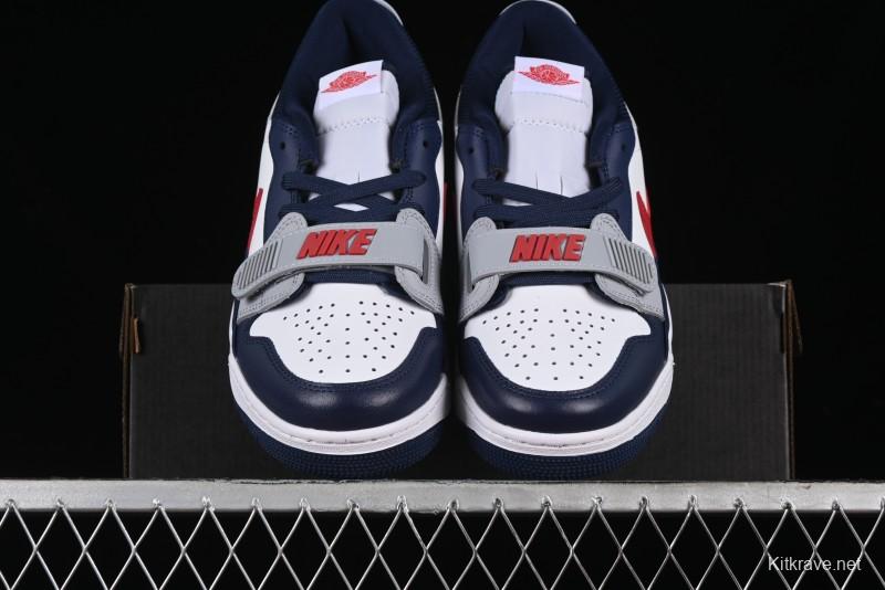 Nike Air Jordan Legacy AJ312 Low Top Sneakers with Triple Strap Design - CD7069-164