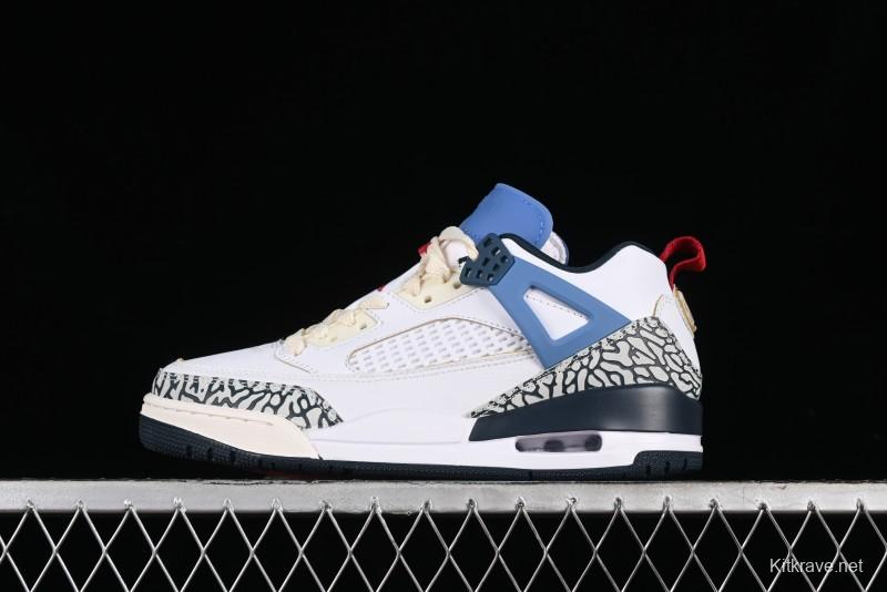 Nike Jordan Spizike Low AJ Hybrid Sneakers with Air Jordan 3, 4, 5, 6 Design Elements - HM3712-164