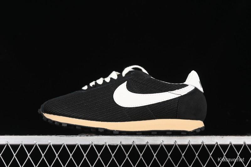 Nike Stussy Roshe Run LD-1000 Comfortable Versatile Non-Slip Durable Waffle Low-Top Casual Running Shoes - HM0950-001