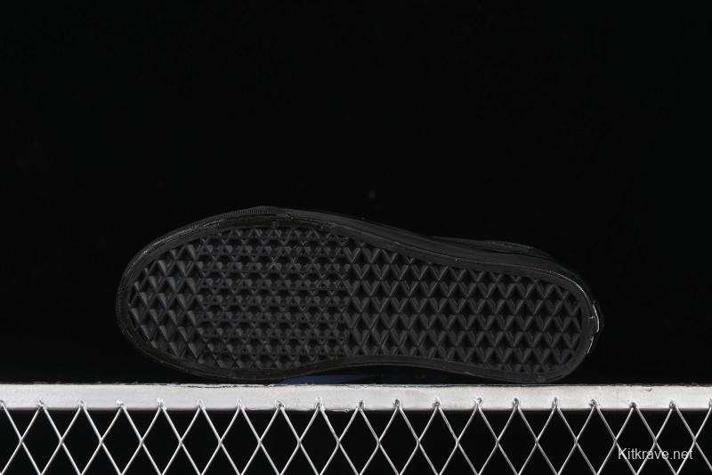 Vans Old Skool Premium Black Suede Retro Skate Shoes - VN000CXTBKA