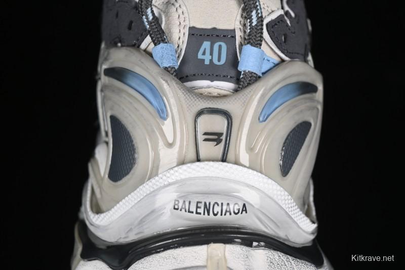 Balenciaga Runner Kith Four Color Retro Casual Shoes - W3RMU0150