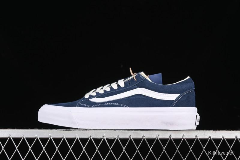 Vans Old Skool 36 LX Full Suede Retro Low-Top Canvas Vulcanized Sneakers - VN000CNGCIE