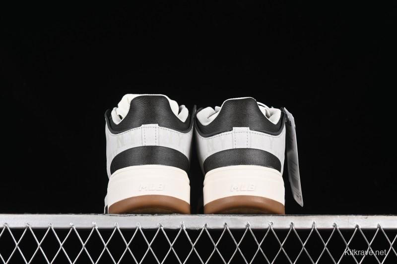 New York Yankees Chunky Liner Mid Denim Monogram Sandals with Velcro Closure and Thick Sole - 3ASXCHL4N50GRS