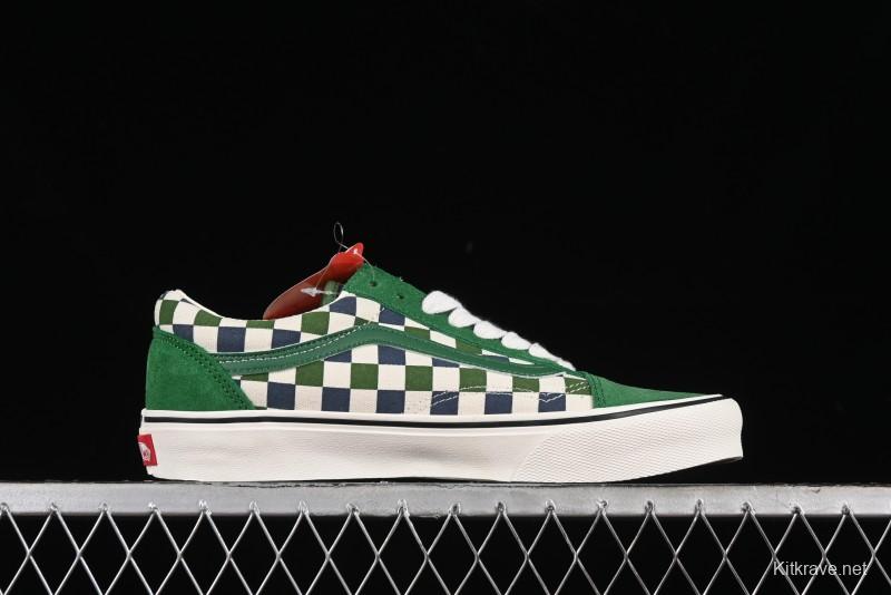 Vans Old Skool 36 Checkerboard Low-Top Canvas Sneakers - VN000D7HY29