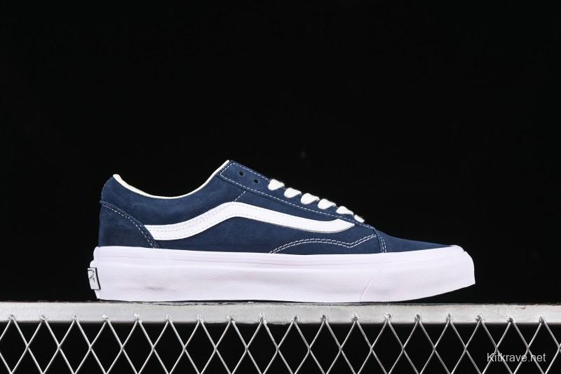 Vans Old Skool 36 LX Full Suede Retro Low-Top Canvas Vulcanized Sneakers - VN000CNGCIE