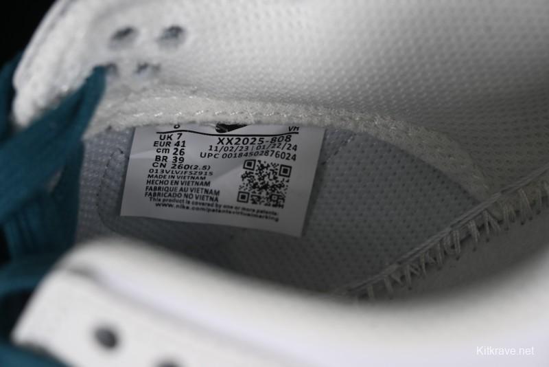 Nike SB Dunk Low Stussy Collaboration - White Grey Green Print Anniversary High-End Custom Low-Top Casual Skate Shoes - XX2025-808