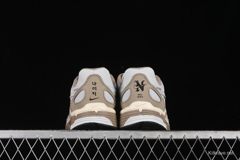 Nike P-6000 Premium Retro Casual Sneakers with Layered Design - FQ8243-025