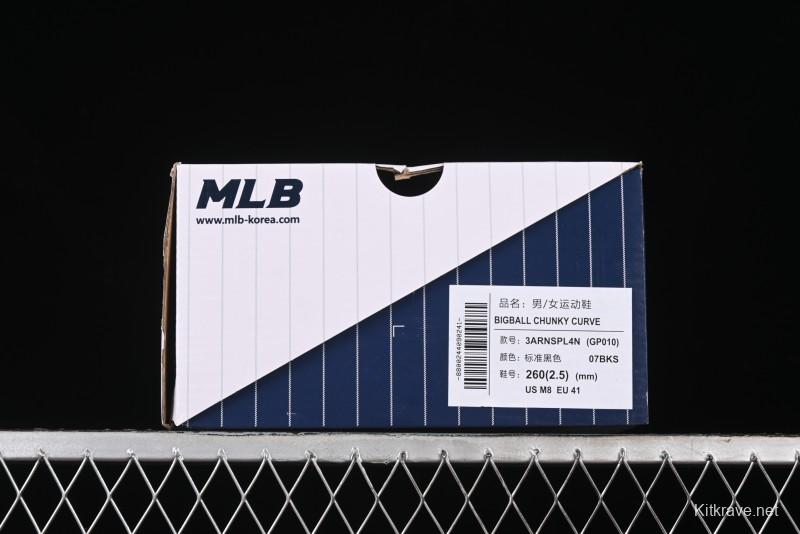 New York Yankees MLB Bigball Chunky Curve Thick Sole Casual Shoes - 3ARNSPL4N07BKS