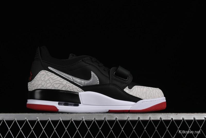 Nike Air Jordan Legacy 312 Low AJ312 Basketball Shoes with Velcro Strap - FQ7827-006