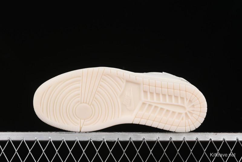 Nike Travis Scott x Fragment Design x Air Jordan 1 Low OG SP AJ1 Retro Sneakers - LJ5188-013