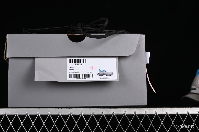 Balenciaga Circuit Lightweight Distressed Print Round Toe Fashion Casual Shoes - WFLGY2240