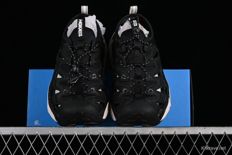 Hoka One One Hopara Outdoor Functional Mountain Sandals with Rugged Outsole - 1123112 BKLB