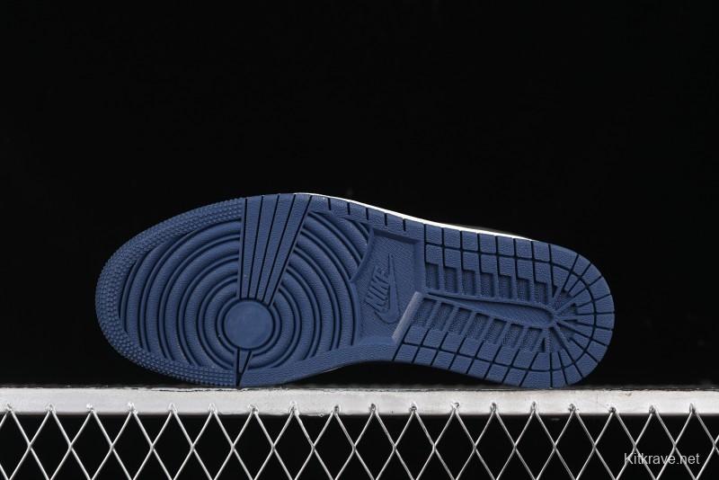 Nike Travis Scott x Fragment Design x Air Jordan 1 Low OG SP AJ1 Low Top Casual Sneakers - XY2688-110