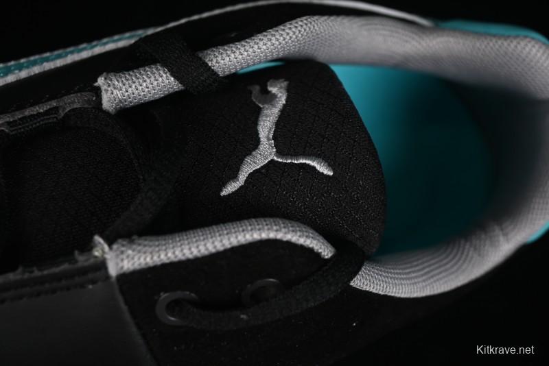 Puma Sparco Future Round Toe Lace-Up Leather Fabric Low-Top Lifestyle Casual Shoes - 308155-01