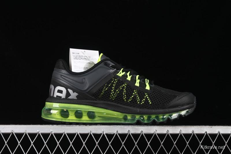Nike Air Max 2013 Retro Breathable Mesh Cushioned Running Shoes - 555426-003