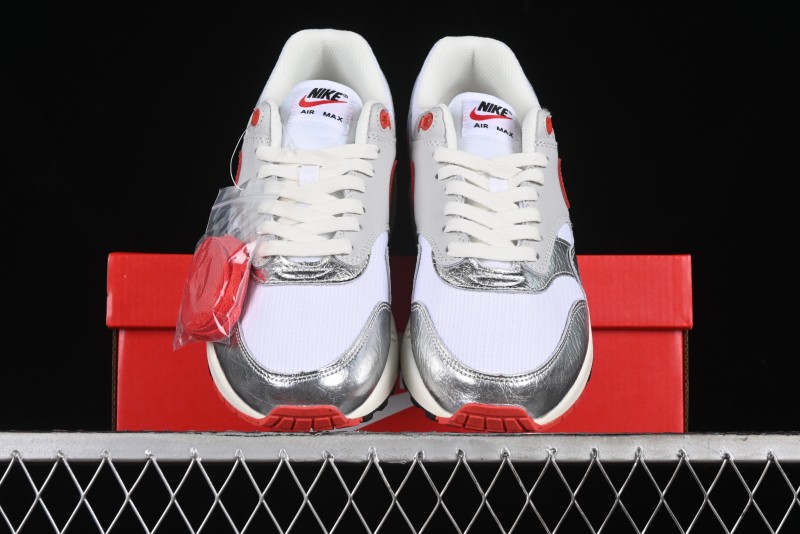 Nike Air Max 1 Retro Running Shoes with Half-Sole Air Cushion - HF7746-100