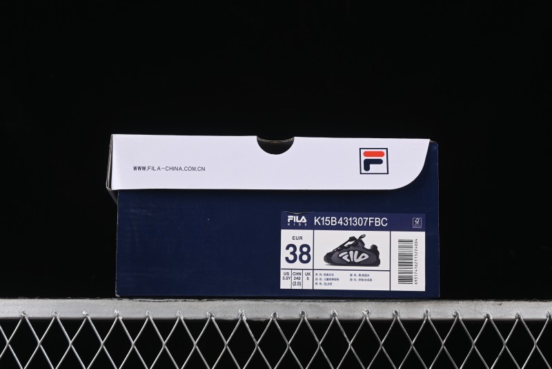 Fila Kids Non-Slip Wear-Resistant Thick Sole Casual Running Shoes - K15B431307FBC