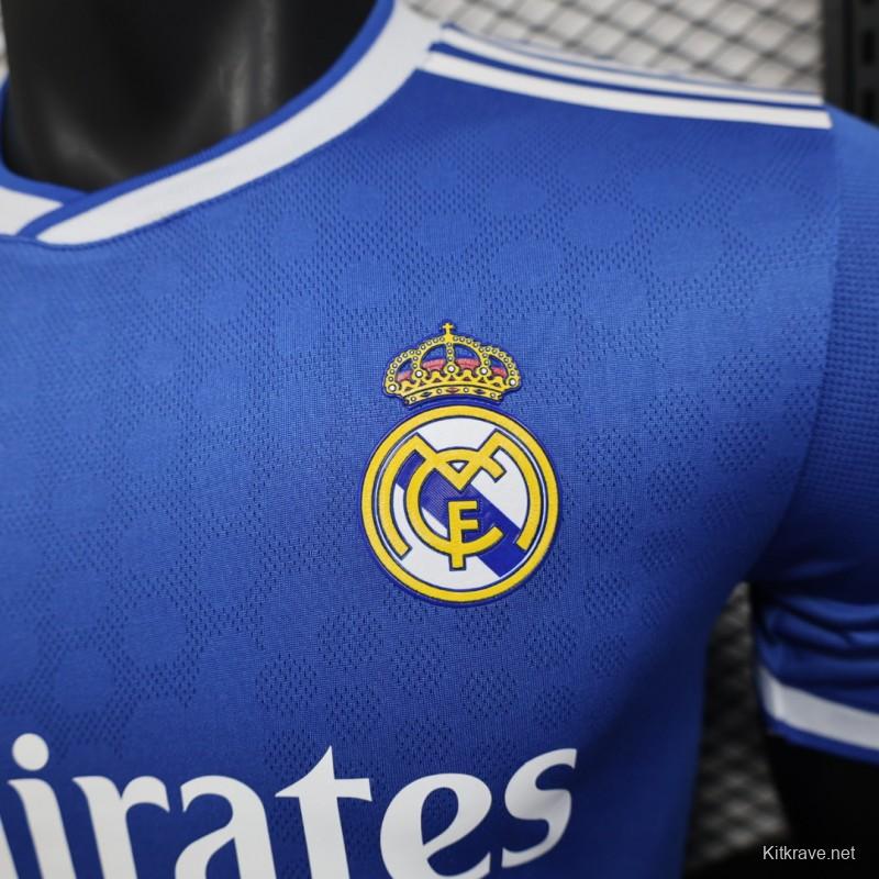 Player Version 25/26 Real Madrid Third Blue Jersey