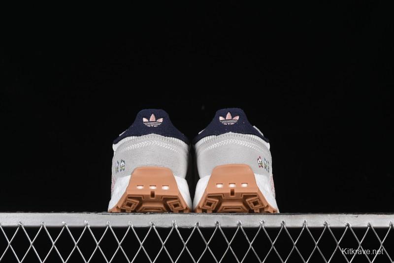 Adidas Retropy E5 Running Shoes with Popcorn Foam Technology - JR0107