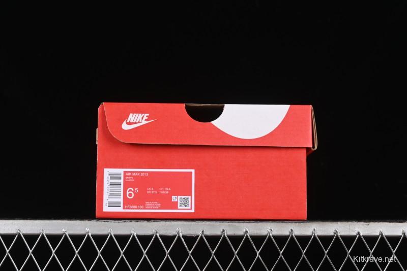 Nike Air Max 2013 Retro Breathable Mesh Running Shoes with Full-Length Max Air Cushion - HF3660-100