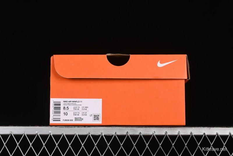 Nike Zoom Winflo 11 Moon Mesh Breathable Casual Running Shoes with Cushioning - FJ9509-003