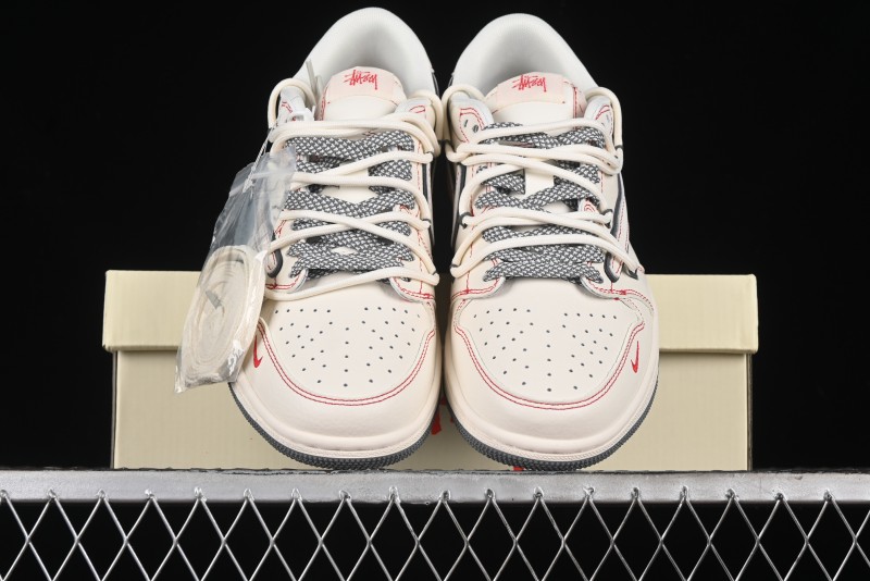 Nike Travis Scott x Fragment Design x Air Jordan 1 Low OG SP AJ1 Sneakers - SJ0086-136