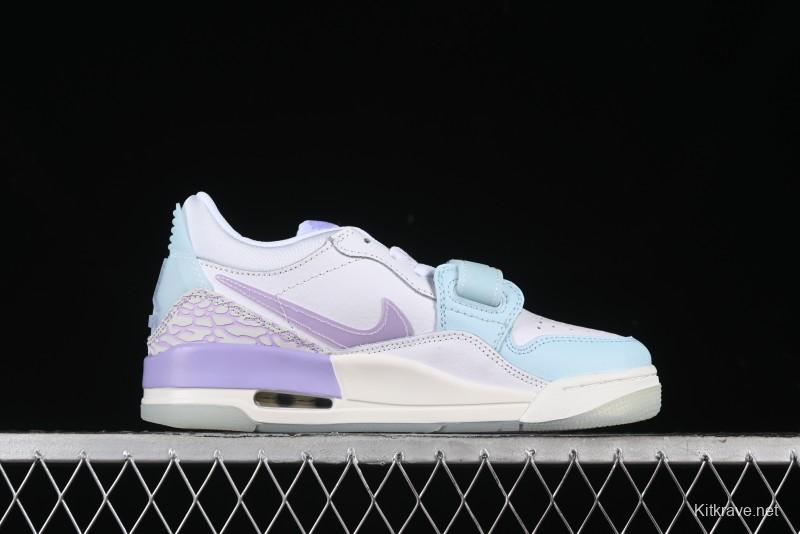 Nike Air Jordan Legacy 312 Low Sneakers with Velcro Strap and Triple Design Fusion - HQ3820-151