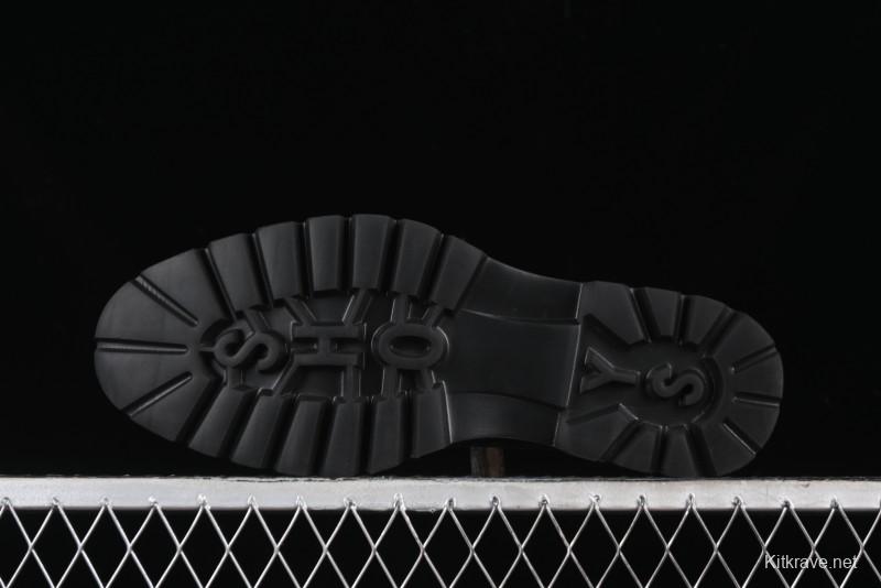 Ecco Block Brogue Business Derby Round Toe Genuine Leather Dress Shoes - 63667201001