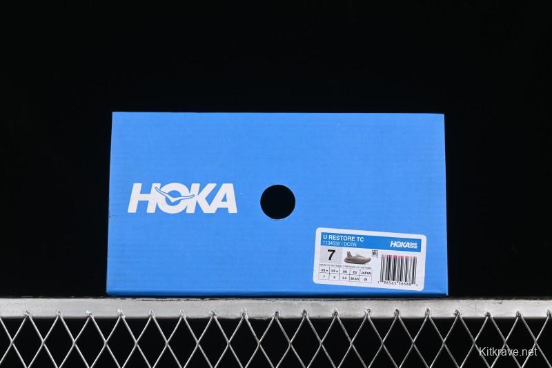 HOKA ONE ONE Restore Tc Classic Versatile Comfortable Cushioned Anti-Slip Low-Top Running Shoes - 1134532 DOTN