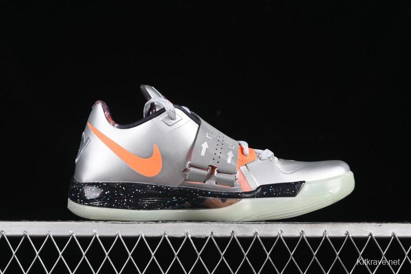 Nike KD 4 Galaxy All Star Basketball Shoes with Zoom Air Cushion and Adaptive Fit System - FD2635-001