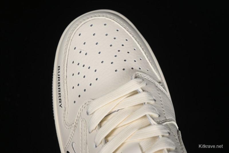 Nike Travis Scott x Fragment Design x Air Jordan 1 Low OG SP AJ1 Burberry Collaboration - BB6588-313