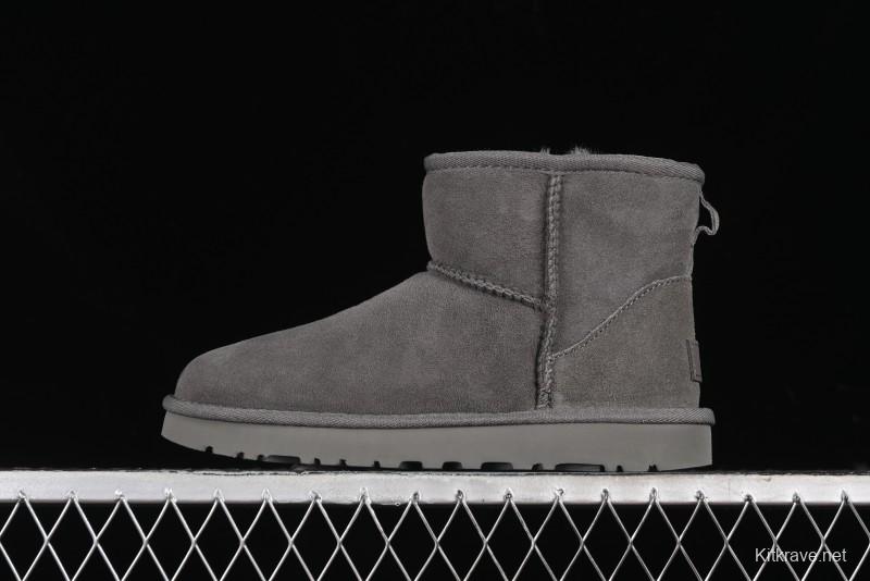 UGG Classic Ultra Mini II Short Boots with Genuine Wool Lining - 1016222