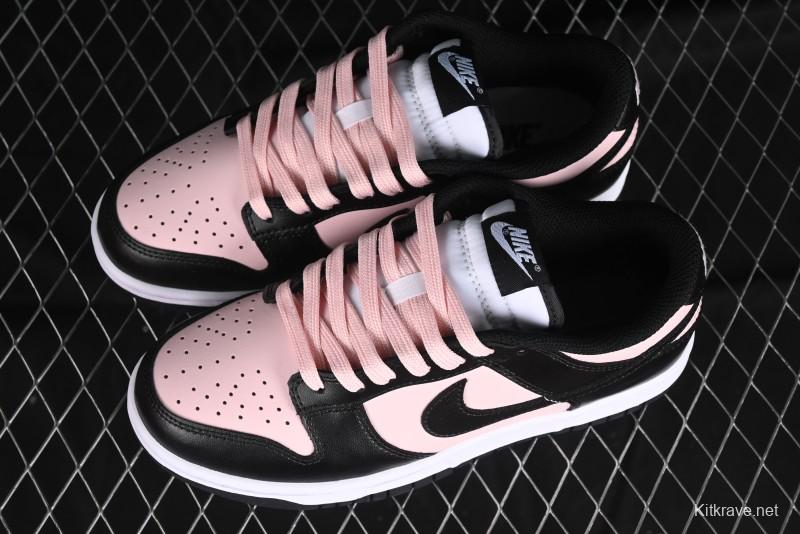 Nike SB Dunk Low Casual Skate Shoes in Black Pink - CW1590-100