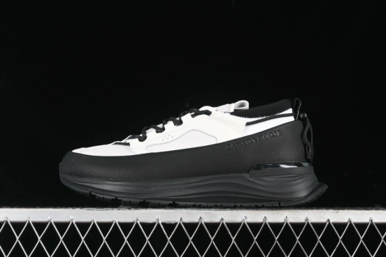 Canada Goose Glacier Trail Waterproof Leather Low-Top Lifestyle Sneakers - 7785M