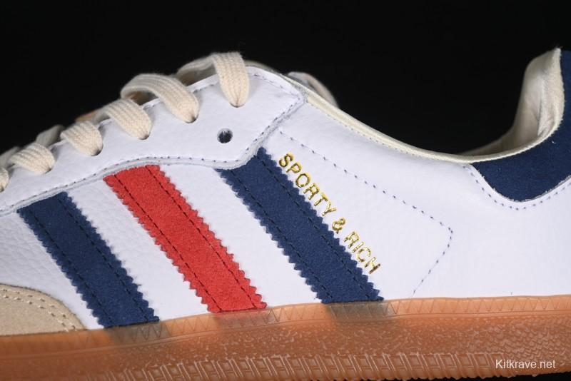Adidas Originals Samba OG Sporty&Rich Retro Casual Sneakers - IH8338