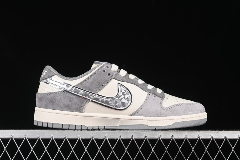 Nike SB Dunk Low UN Series - Diamond Ash Hook Anniversary High-End Custom Low-Top Casual Skate Shoes - DQ1098-518