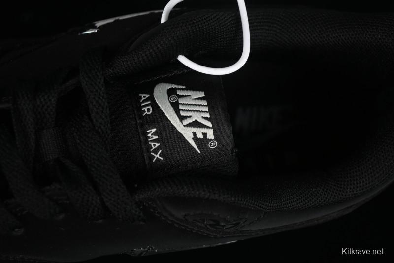 Nike Air Max 1 Retro Running Shoes with Half-Sole Air Cushion - AA0512-001