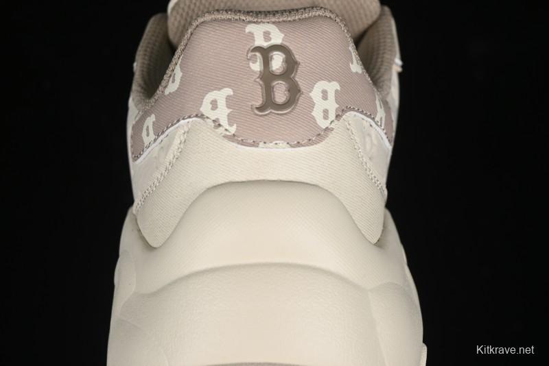 New York Yankees MLB Bigball Chunky Embo Monogram Thick Sole Sandals - 3ASHBEM4N43BGS